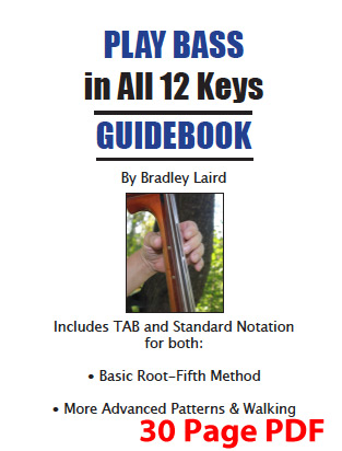 bluegrass bass in all 12 keys