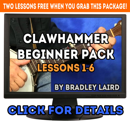 free clawhammer banjo lessons