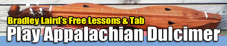 Free Mountain Dulcimer lessons with tab and tuning